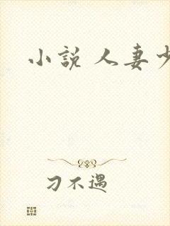 小说 人妻少妇