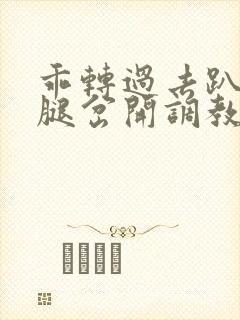 乖转过去趴下把腿岔开调教