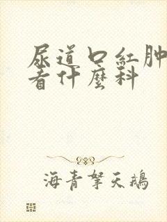 尿道口红肿刺痛看什么科