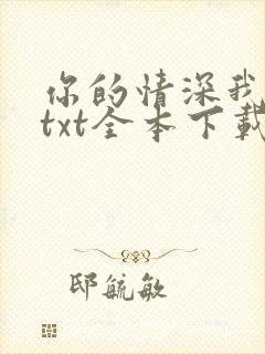 你的情深我不配txt全本下载