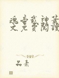 魂帝武神萧逸全文免费阅读最新