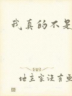 我真的不是女主