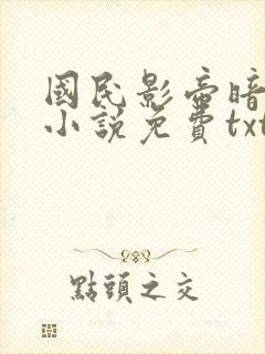 国民影帝暗恋我小说免费txt下载