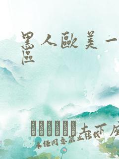 黑人欧美一区二区