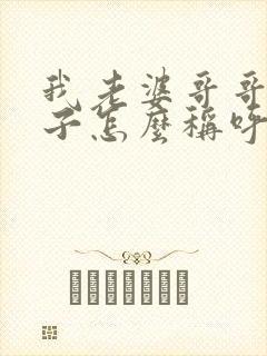 我老婆哥哥的儿子怎么称呼