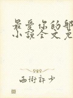 最爱你的那十年小说全文免费阅读