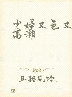 少妇又色又爽又高潮