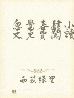 忽觉春肆小说全文免费阅读无弹窗