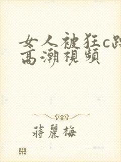 女人被狂c躁到高潮视频