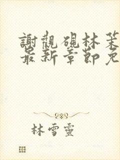 谢观砚林茉小说最新章节免费阅读全文