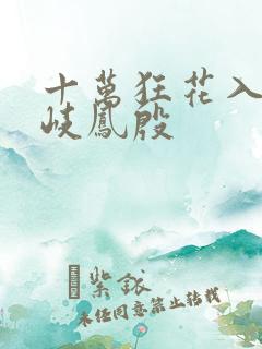 十万狂花入梦来岐凤殷