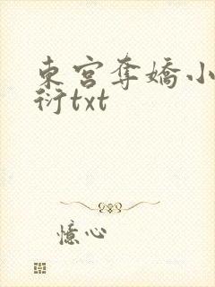 东宫夺娇小说萧衍txt