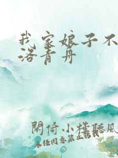 我家娘子不对劲洛青舟