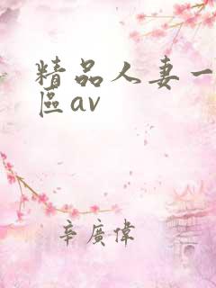 精品人妻一区二区av