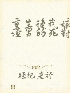 重生后我嫁给了渣男的死对头网络小说