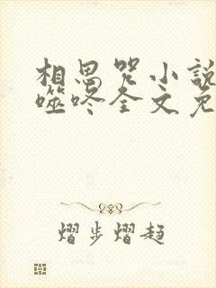 相思咒小说by噬咚全文免费阅读