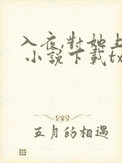 入夜,对她上瘾 小说下载txt