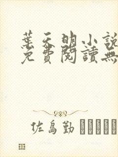 叶天明小说全文免费阅读无弹窗最新章节