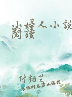 小妇人小说在线阅读