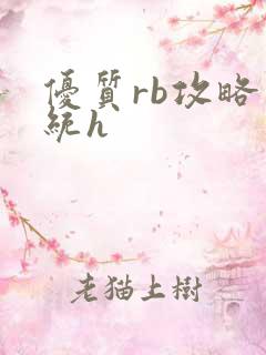 优质rb攻略系统h