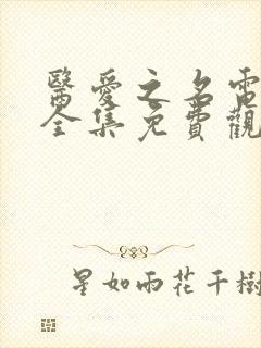 医爱之名电视剧全集免费观看