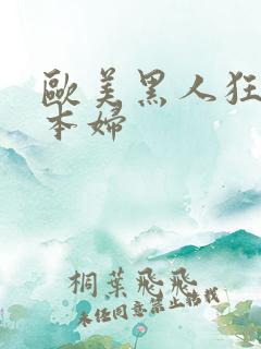 欧美黑人狂躁日本妇