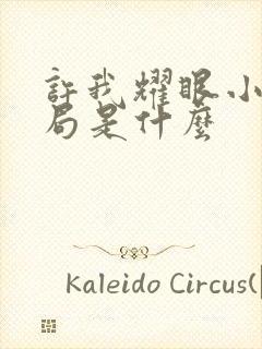 许我耀眼小说结局是什么