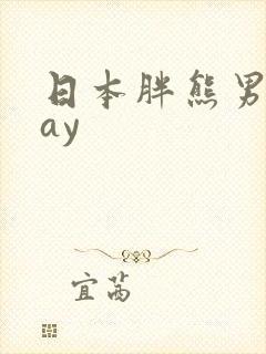 日本胖熊男同gay