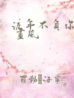 流年不负你情深 画风