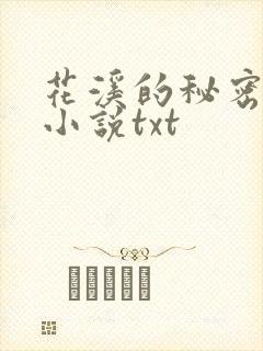 花溪的秘密原著小说txt