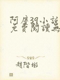 阿庆39小说网免费阅读无弹窗