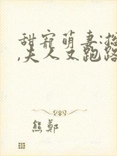 甜宠萌妻:总裁,夫人又跑路了