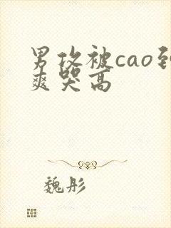 男攻被cao到爽哭高