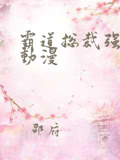 霸道总裁强制爱动漫