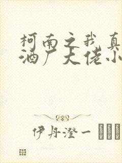 柯南之我真不是酒厂大佬小说全文