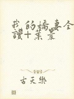 我的娇妻全文阅读+叶晨