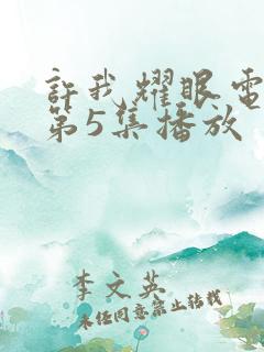 许我耀眼电视剧第5集播放