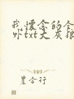 我怀念的全文番外txt大灰狼