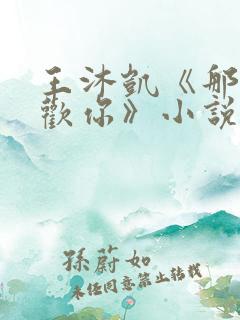 王沐凯《那时喜欢你》小说免费阅读