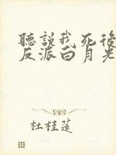 听说我死后成了反派白月光讲的什么