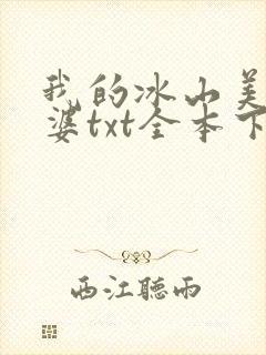 我的冰山美女老婆txt全本下载