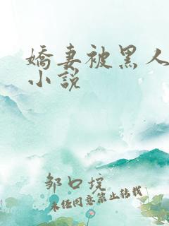 娇妻被黑人调教小说