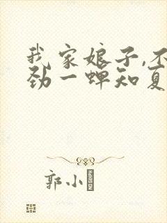 我家娘子,不对劲一蝉知夏下载