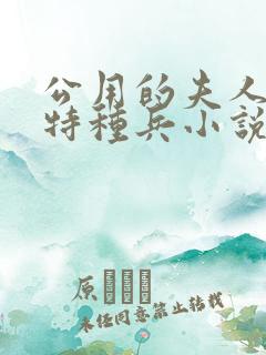 公用的夫人军人特种兵小说