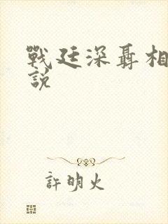 战廷深聂相思小说