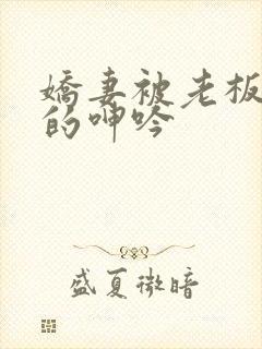 娇妻被老板蹂躏的呻吟