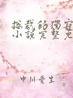 总裁的独宠甜妻小说完整免费