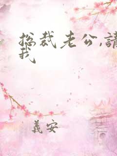 总裁老公,请宠我