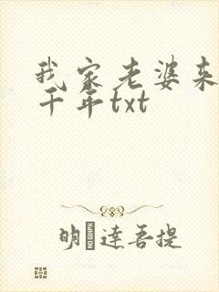 我家老婆来自一千年txt
