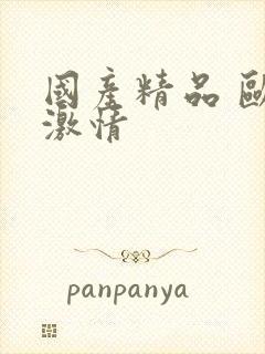 国产精品 欧美激情